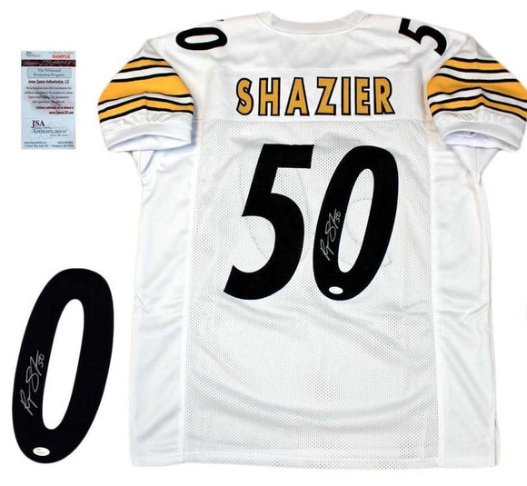 Ryan Shazier Signed Autographed Pittsburgh Steelers Football Jersey (JSA COA)