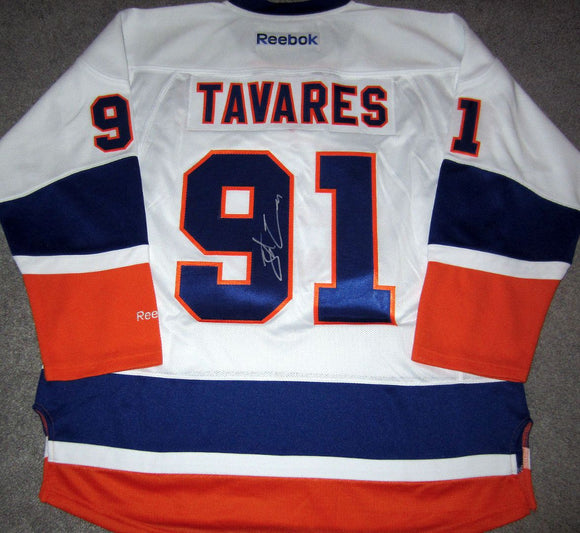 John Tavares Signed Autographed New York Islanders Hockey Jersey (Beckett COA)