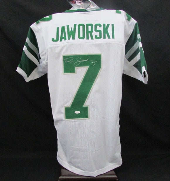 Ron Jaworski Signed Autographed Philadelphia Eagles Football Jersey (JSA COA)