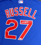 Addison Russell Signed Autographed Chicago Cubs Baseball Jersey (Beckett COA)