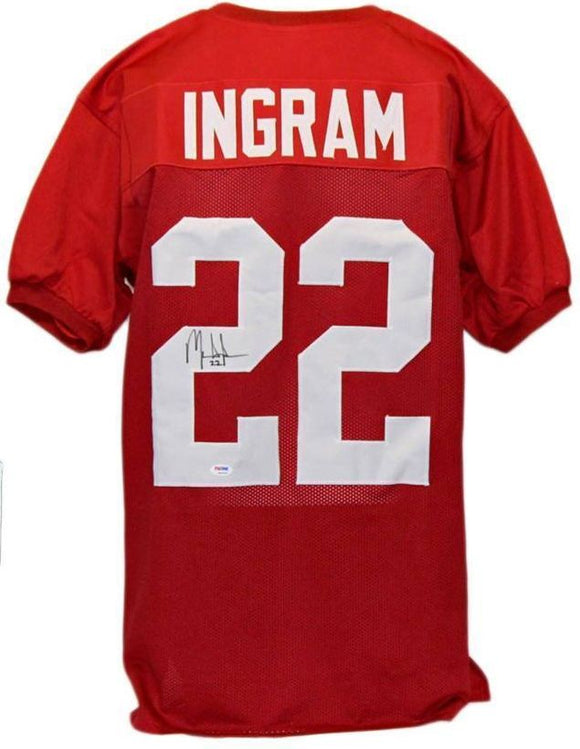 Mark Ingram Signed Autographed Alabama Crimson Tide Football Jersey (PSA/DNA COA)