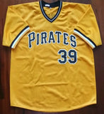 Dave Parker Signed Autographed Pittsburgh Pirates Baseball Jersey (JSA COA)