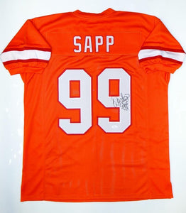 Warren Sapp Signed Autographed Tampa Bay Buccaneers Football Jersey (JSA COA)