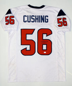 Brian Cushing Signed Autographed Houston Texans Football Jersey (JSA COA)