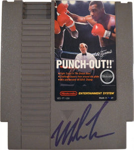 Mike Tyson Signed Autographed Nintendo Punch Out Video Game (ASI COA)