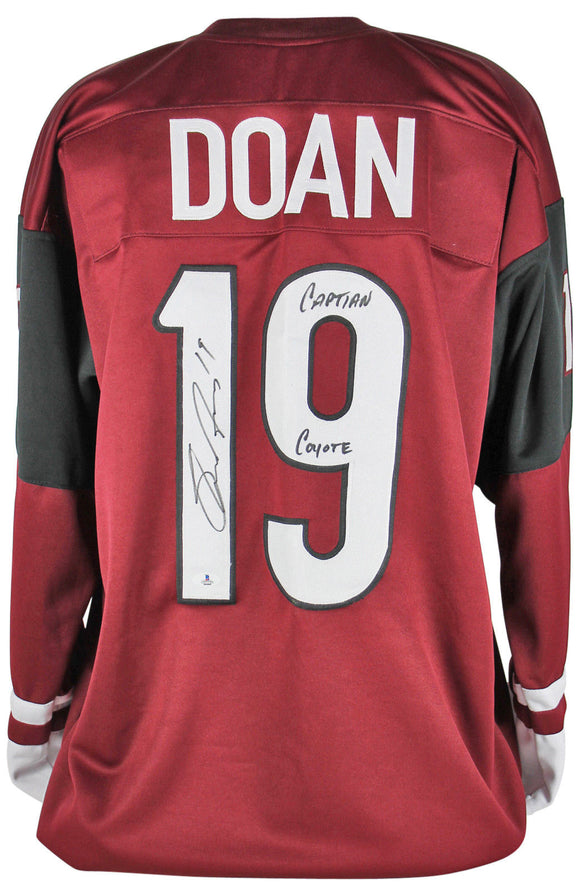Shane Doan Signed Autographed Arizona Coyotes Hockey Jersey (Beckett COA)