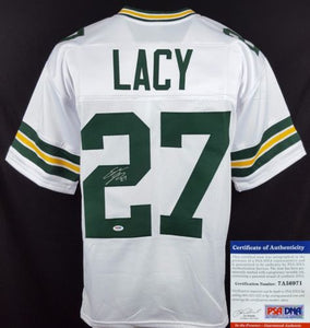 Eddie Lacy Signed Autographed Green Bay Packers Jersey (PSA/DNA COA)