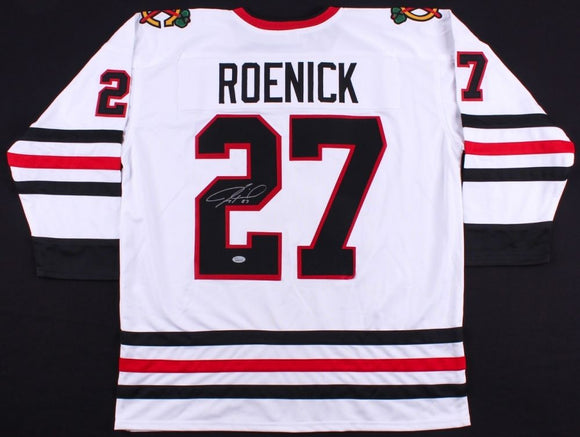 Jeremy Roenick Signed Autographed Chicago Blackhawks Hockey Jersey (JSA COA)