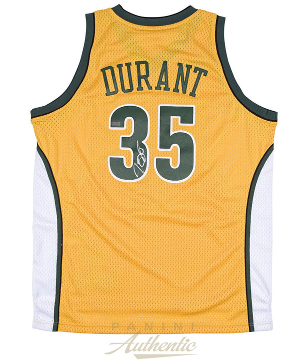 Kevin Durant Signed Autographed Seattle Supersonics Basketball Jersey (Panini COA)