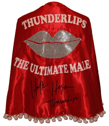Hulk Hogan Signed Autographed Thunderlips Wrestling Cap (ASI COA)