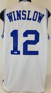 Justise Winslow Signed Autographed Duke Blue Devils Basketball Jersey (PSA/DNA COA)