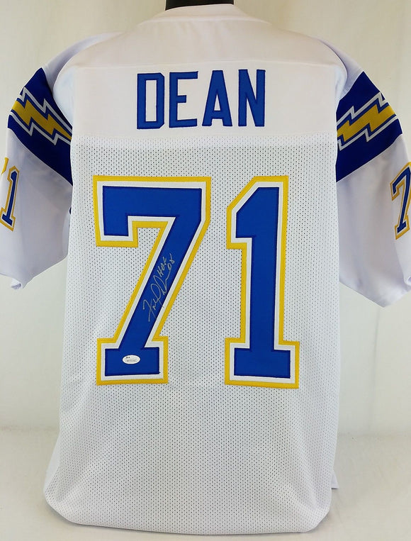 Fred Dean Signed Autographed San Diego Chargers Football Jersey (JSA COA)