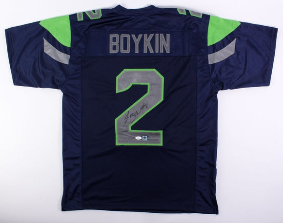 Trevone Boykin Signed Autographed Seattle Seahawks Football Jersey (JSA COA)