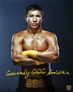 Gennady "GGG" Golovkin Signed Autographed Glossy 16x20 Photo (ASI COA)