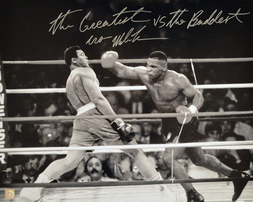 Mike Tyson Signed Autographed 