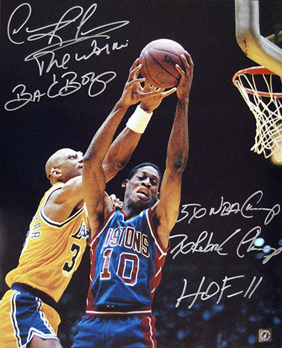 Dennis Rodman Signed Autographed Glossy 16x20 Photo Detroit Pistons (ASI COA)