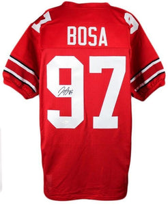 Joey Bosa Signed Autographed Ohio State Buckeyes Football Jersey (JSA COA)
