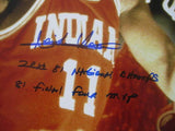 Isiah Thomas Signed Autographed Glossy 16x20 Photo #/11 Indiana Hoosiers (UDA COA)
