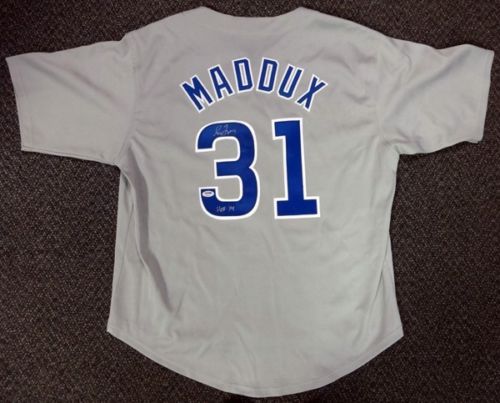 Greg Maddux Signed Autographed Chicago Cubs Baseball Jersey (PSA