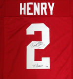 Derrick Henry Signed Autographed Alabama Crimson Tide Football Jersey (PSA/DNA COA)