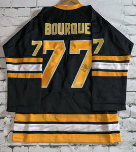Ray Bourque Signed Autographed Boston Bruins Hockey Jersey (JSA COA)
