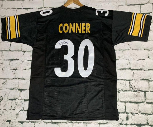James Conner Signed Autographed Pittsburgh Steelers Football Jersey (JSA COA)