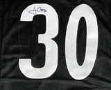James Conner Signed Autographed Pittsburgh Steelers Football Jersey (JSA COA)