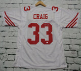 Roger Craig Signed Autographed San Francisco 49ers Football Jersey (JSA COA)