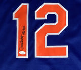 Ron Darling Signed Autographed '1986 WSC' New York Mets Baseball Jersey (JSA COA)