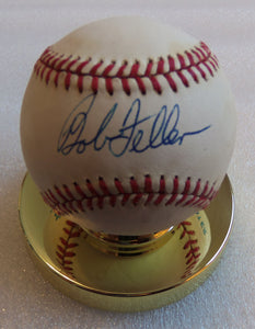 Bob Feller Signed Autographed Official American League OAL Baseball (SA COA)