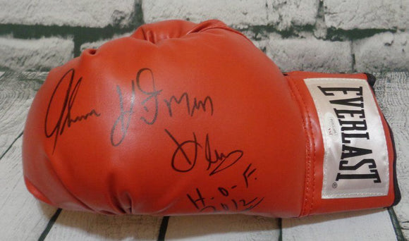 Thomas 'Hitman' Hearns Signed Autographed Everlast Boxing Glove (JSA COA)