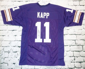 Joe Kapp Signed Autographed Minnesota Vikings Football Jersey (JSA COA)