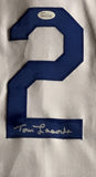 Tommy LaSorda Signed Autographed Los Angeles Dodgers Baseball Jersey (JSA COA)