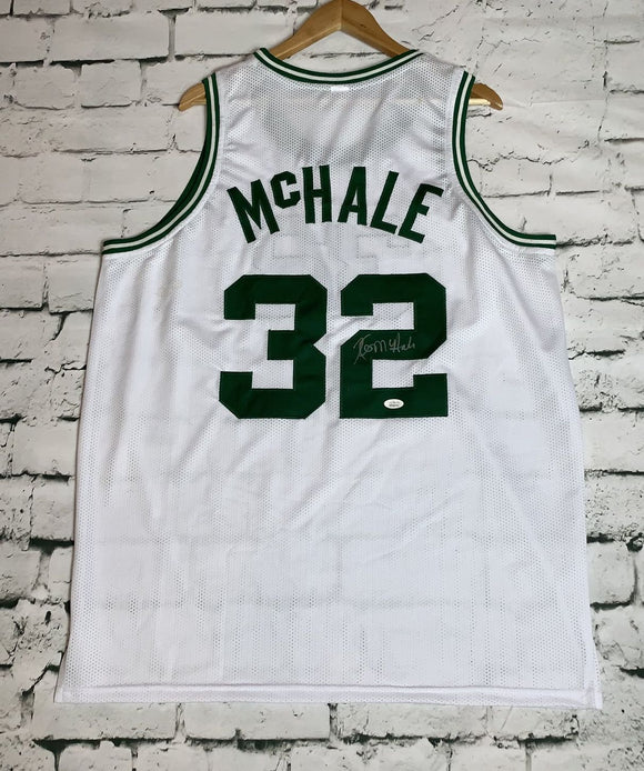 Kevin McHale Signed Autographed Boston Celtics Basketball Jersey (JSA COA)