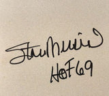 Stan Musial Signed Autographed 14x18 Lithograph w/ HOF Inscription (Stan Musial Authenticated)
