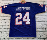 Ottis Anderson Signed Autographed "SB XXL MVP" New York Giants Football Jersey (JSA COA)