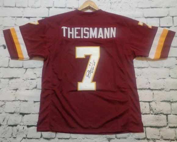 Joe Theismann Signed Autographed '83 MVP' Washington Redskins Football Jersey (JSA COA)