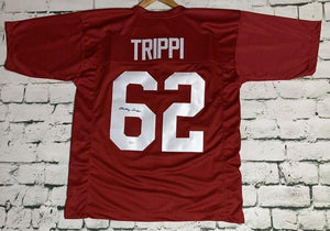 Charley Trippi Signed Autographed St. Louis / Chicago Cardinals Football Jersey (JSA COA)