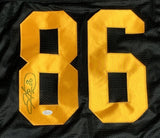 Hines Ward Signed Autographed Pittsburgh Steelers Football Jersey (JSA COA)